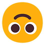 Emoji 🙃 Faccina Sottosopra su Microsoft Windows 11 22H2.