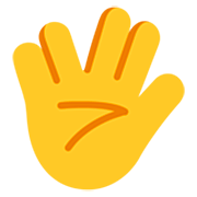 Emoji 🖖 Saluto Vulcaniano su Microsoft Windows 11 22H2.