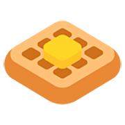 Emoji 🧇 Waffle su Microsoft Windows 11 22H2.