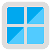 Emoji 🪟 Finestra su Microsoft Windows 11 22H2.