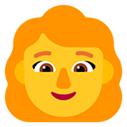 👩 Emoji Mujer en Microsoft Windows 11 22H2.