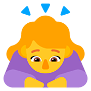 Emoji 🙇‍♀️ Donna Che Fa Inchino Profondo su Microsoft Windows 11 22H2.