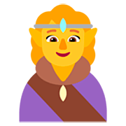 Emoji 🧝‍♀️ Elfo Donna su Microsoft Windows 11 22H2.