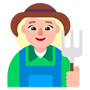👩🏼‍🌾 Emoji Agricultora: Tono De Piel Claro Medio en Microsoft Windows 11 22H2.