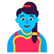 🧞‍♀️ Emoji Genio Mujer en Microsoft Windows 11 22H2.