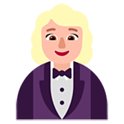 🤵🏼‍♀️ Emoji Mujer Con Esmoquin: Tono De Piel Claro Medio en Microsoft Windows 11 22H2.