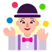 🤹🏼‍♀️ Emoji Mujer Haciendo Malabares: Tono De Piel Claro Medio en Microsoft Windows 11 22H2.