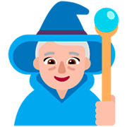 Emoji 🧙🏼‍♀️ Maga: Carnagione Abbastanza Chiara su Microsoft Windows 11 22H2.