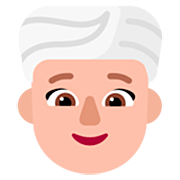 👳🏼‍♀️ Emoji Mujer Con Turbante: Tono De Piel Claro Medio en Microsoft Windows 11 22H2.