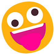 🤪 Emoji Cara De Loco en Microsoft Windows 11 22H2.
