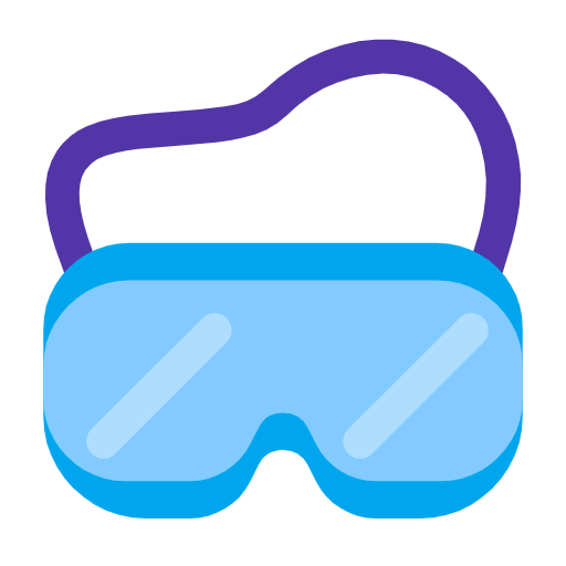 🥽 Emoji óculos De Proteção na Microsoft Windows 11 23H2.