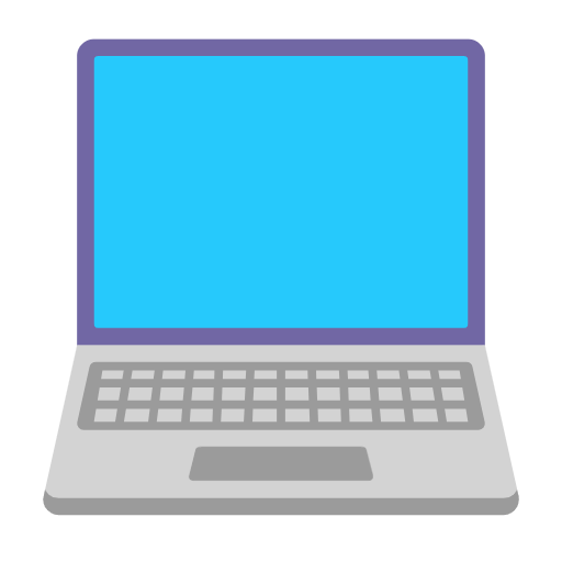 💻 Emoji Laptop na Microsoft Windows 11 23H2.