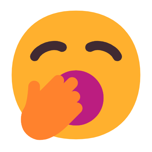 🥱 Emoji gähnendes Gesicht Microsoft Windows 11 23H2.