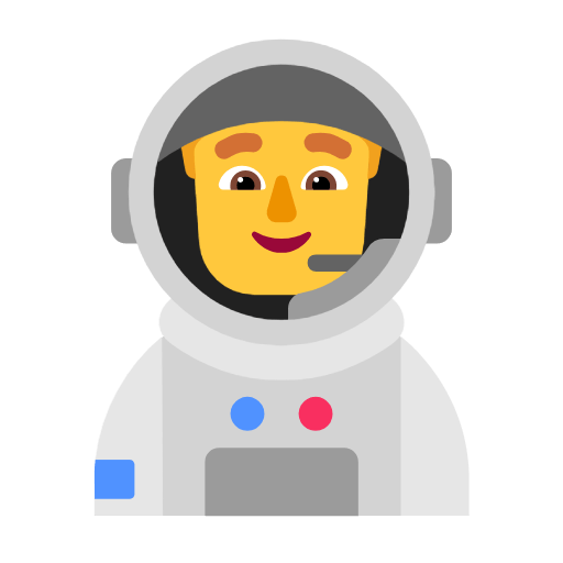 Émoji 👨‍🚀 Astronaute Homme sur Microsoft Windows 11 23H2.