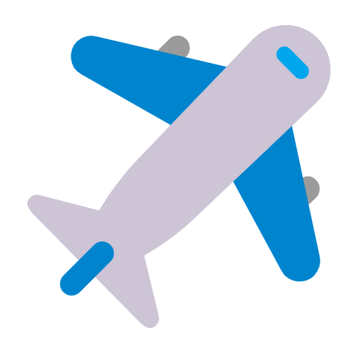 Émoji ✈️ Avion sur Microsoft Windows 11 23H2.