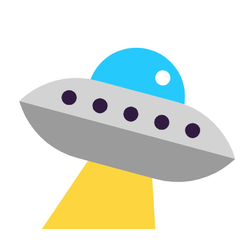 Emoji 🛸 Disco Volante su Microsoft Windows 11 23H2.