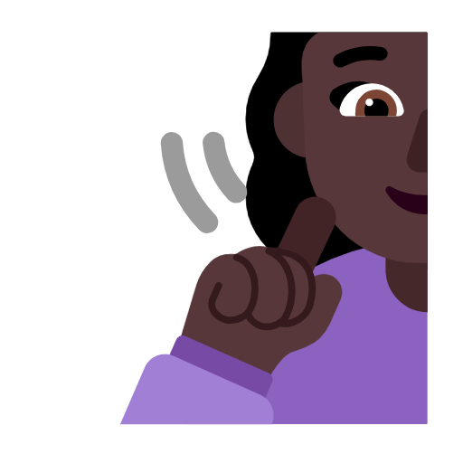 🧏🏿‍♂️ Emoji Homem Surdo: Pele Escura na Microsoft Windows 11 23H2.