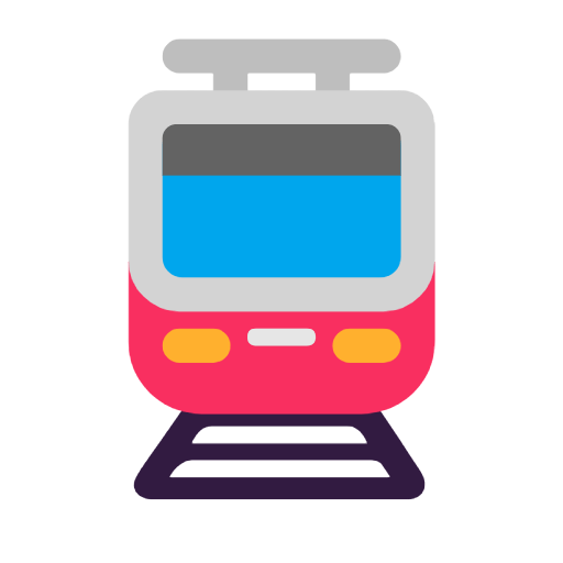 Emoji 🚊 Tram su Microsoft Windows 11 23H2.