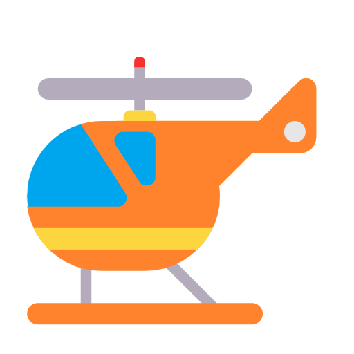 Emoji 🚁 Elicottero su Microsoft Windows 11 23H2.
