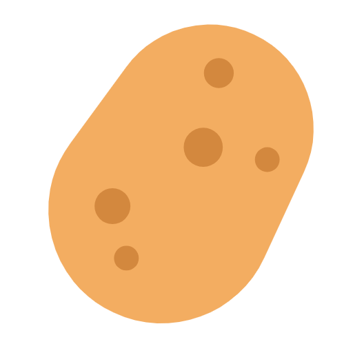 🥔 Emoji Kartoffel Microsoft Windows 11 23H2.