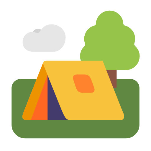 🏕️ Emoji Camping en Microsoft Windows 11 23H2.