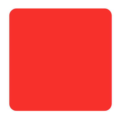 Émoji 🟥 Carré Rouge sur Microsoft Windows 11 23H2.