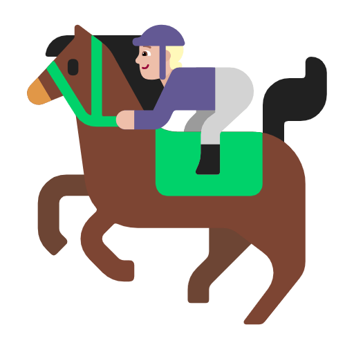 🏇🏼 Emoji Corrida De Cavalos: Pele Morena Clara na Microsoft Windows 11 23H2.