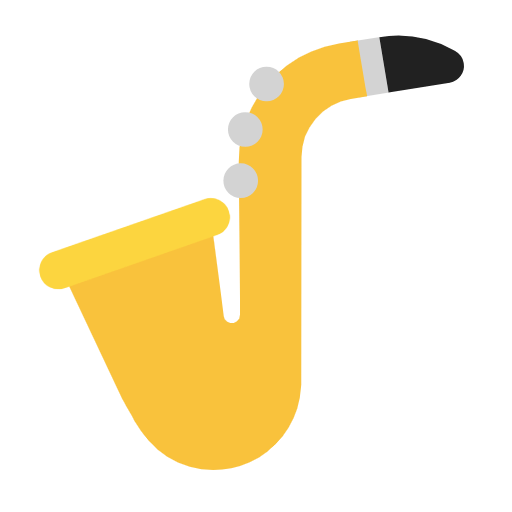 🎷 Emoji Saxofón en Microsoft Windows 11 23H2.