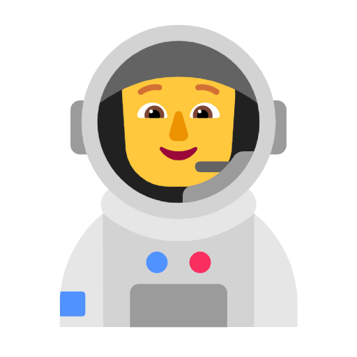 🧑‍🚀 Emoji Astronauta en Microsoft Windows 11 23H2.