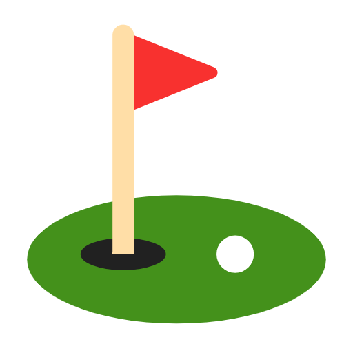 Émoji ⛳ Drapeau De Golf sur Microsoft Windows 11 23H2.