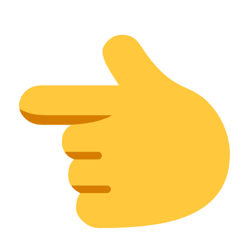 👈 Emoji Dorso Da Mão Com Dedo Indicador Apontando Para A Esquerda na Microsoft Windows 11 23H2.