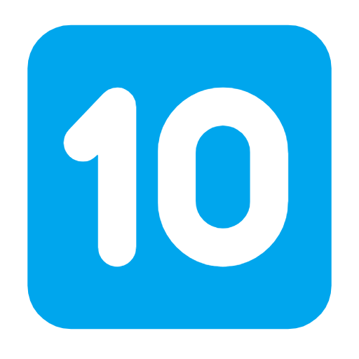 Emoji 🔟 Tasto: 10 su Microsoft Windows 11 23H2.