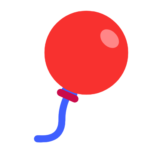 Émoji 🎈 Ballon Gonflable sur Microsoft Windows 11 23H2.