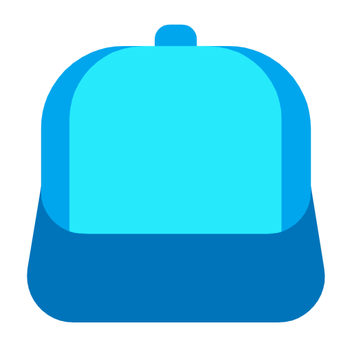 Emoji 🧢 Cappello Con Visiera su Microsoft Windows 11 23H2.