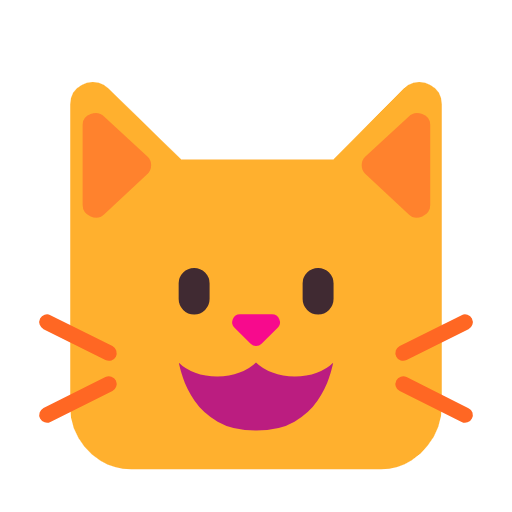 Emoji 🐱 Muso Di Gatto su Microsoft Windows 11 23H2.
