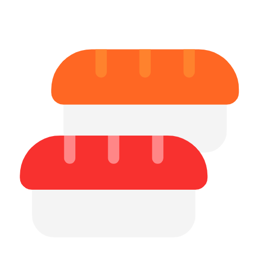 Emoji 🍣 Sushi su Microsoft Windows 11 23H2.