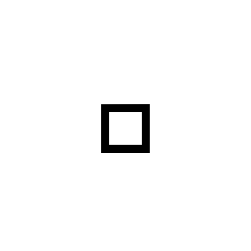 Emoji ▫️ Quadrato Bianco Piccolo su Microsoft Windows 11 23H2.