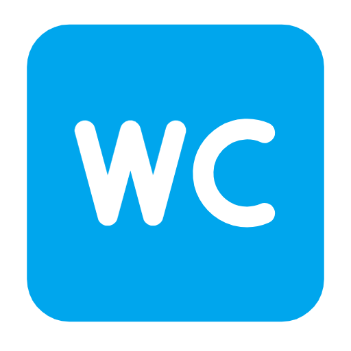 Emoji 🚾 Simbolo Del WC su Microsoft Windows 11 23H2.