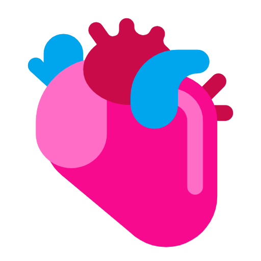 Corazón anatómico Microsoft Windows 11 23H2.
