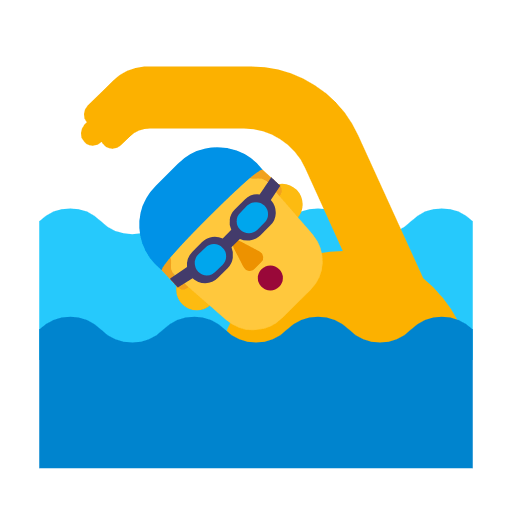 🏊‍♂️ Emoji Hombre Nadando en Microsoft Windows 11 23H2.