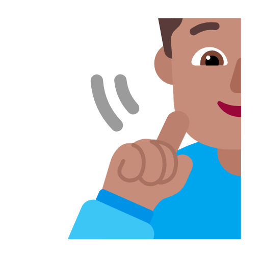 Emoji 🧏🏽‍♀️ Donna Con Problemi Di Udito: Carnagione Olivastra su Microsoft Windows 11 23H2.