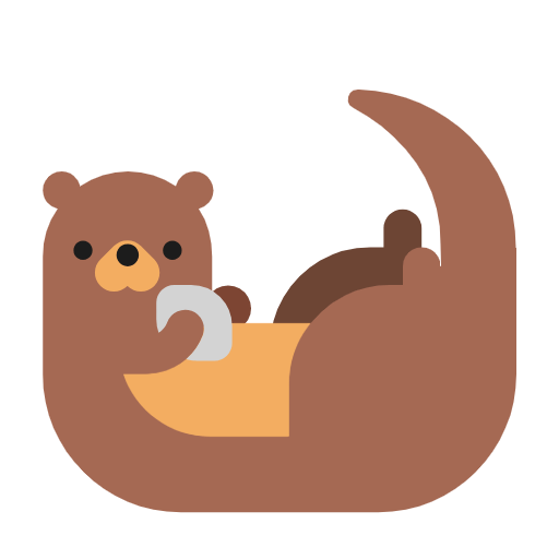 Emoji 🦦 Lontra su Microsoft Windows 11 23H2.