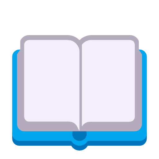 Emoji 📖 Libro Aperto su Microsoft Windows 11 23H2.