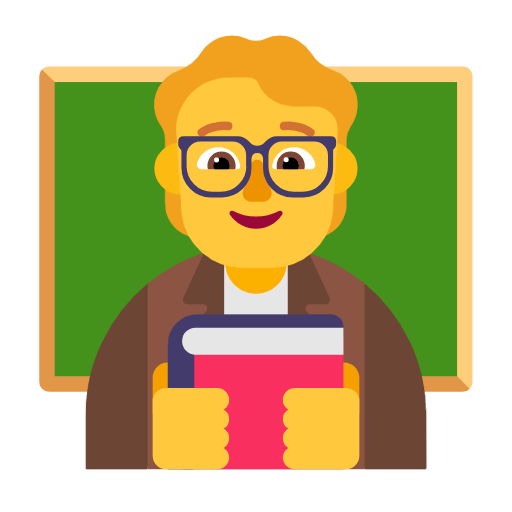 Emoji 🧑‍🏫 Insegnante su Microsoft Windows 11 23H2.