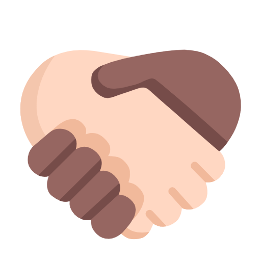 🫱🏻‍🫲🏾 Emoji Handschlag: helle Hautfarbe, mitteldunkle Hautfarbe Microsoft Windows 11 23H2.