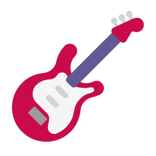 🎸 Emoji Guitarra en Microsoft Windows 11 23H2.