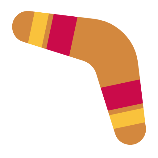 Emoji 🪃 Boomerang su Microsoft Windows 11 23H2.