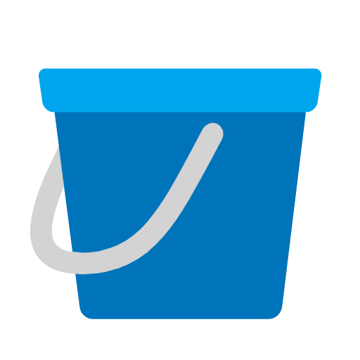 Emoji 🪣 Secchio su Microsoft Windows 11 23H2.