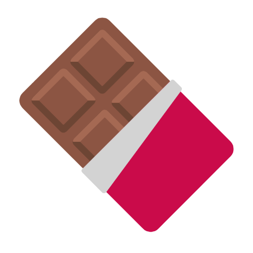 Emoji 🍫 Cioccolato su Microsoft Windows 11 23H2.