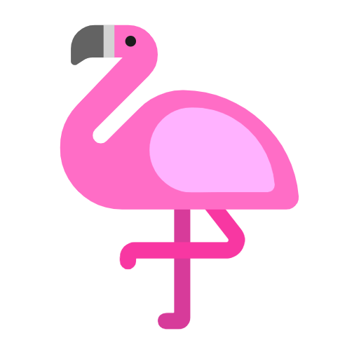🦩 Emoji Flamingo Microsoft Windows 11 23H2.